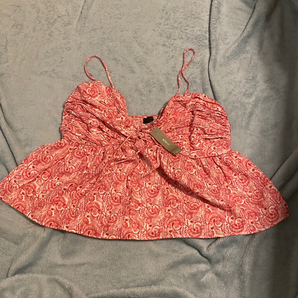 J Crew Pink Patterned Cami